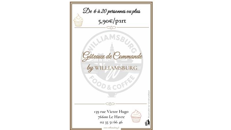 Prix gâteaux de commande